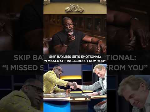 Skip Bayless Gets Emotional: "I missed sitting across from you" I CLUB SHAY SHAY