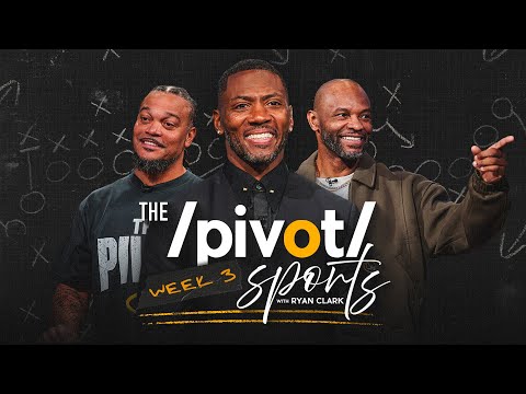 Ryan Clark: NFL WK 3 break down on Ravens, JJ McCarthy to NY, Cowboys,Bears vs Eagles| Pivot Sports