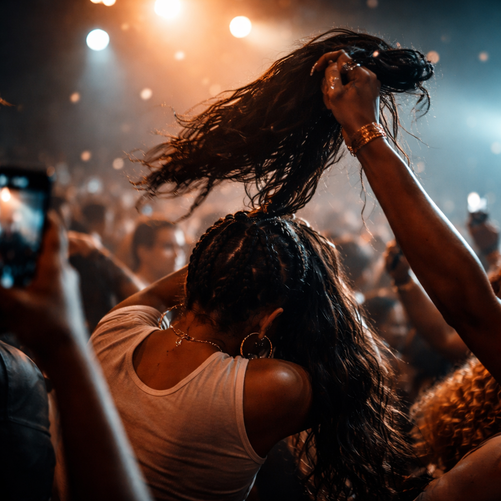 Lloyd's Accidental Wig Mishap Leaves Fan Bald at Concert