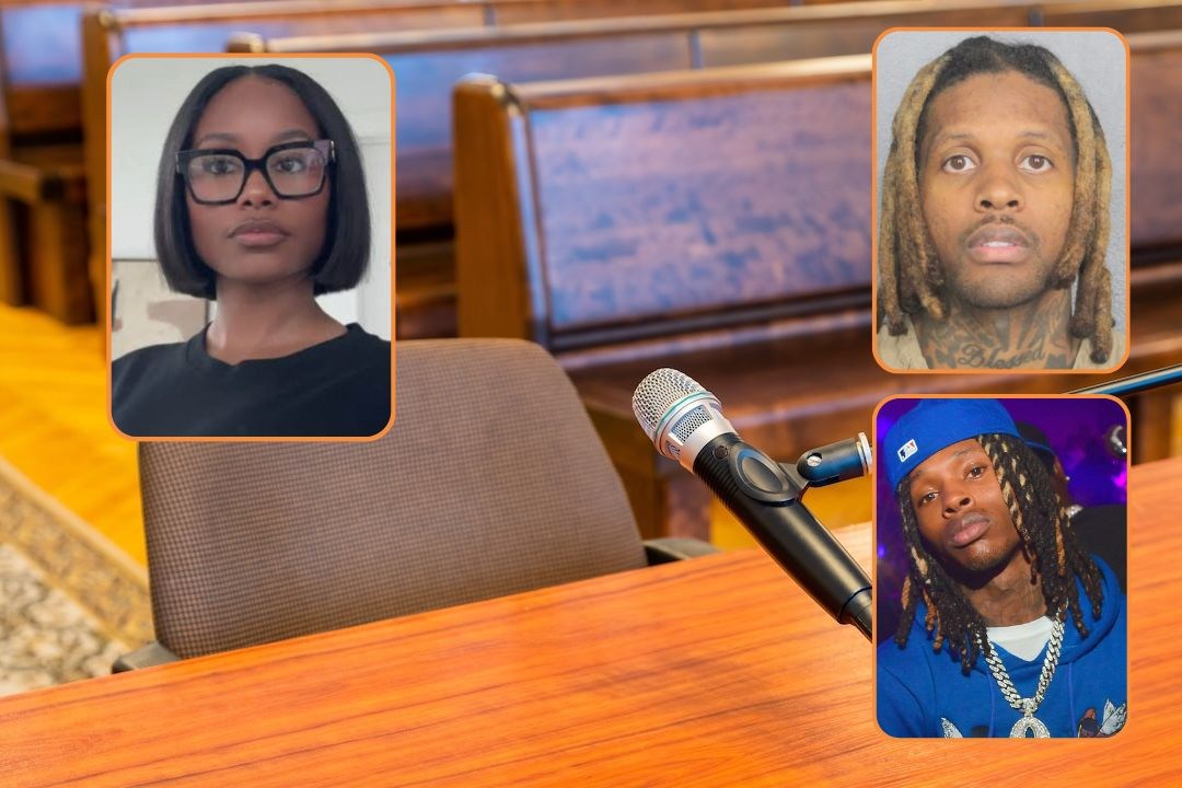 King Von's Son's Mother Confronts OTF Vonnie at Lil Durk Trial