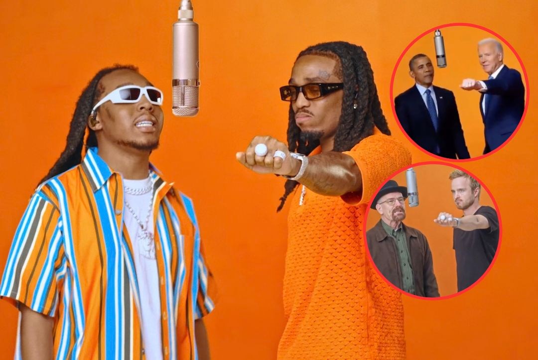 Quavo & Takeoff's 'Hotel Lobby' Video Goes Viral with AI Celebrity Twist